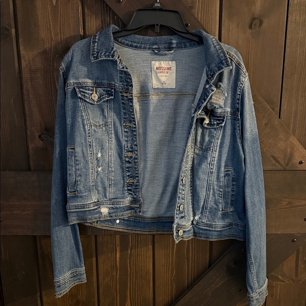 Mossimo Supply Co. Women's Classic Blue Jean Jacket